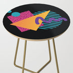 Memphis Pattern 29 / 80s - 90s Retro Side Table Gallery Image 2