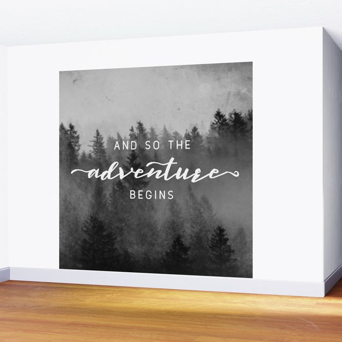 And So The Adventure Begins III Wall Mural Gallery Image 2