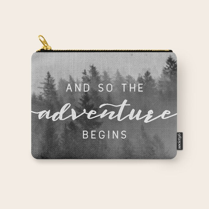 And So The Adventure Begins III Carry All Pouch Gallery Image 1