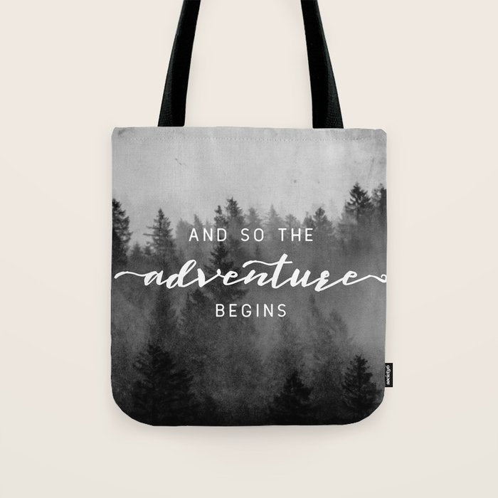 And So The Adventure Begins III Tote Bag Gallery Image 1