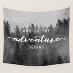 And So The Adventure Begins III Wall Tapestry Gallery Image 4