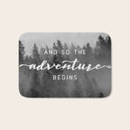 And So The Adventure Begins III Bath Mat Gallery Image 1