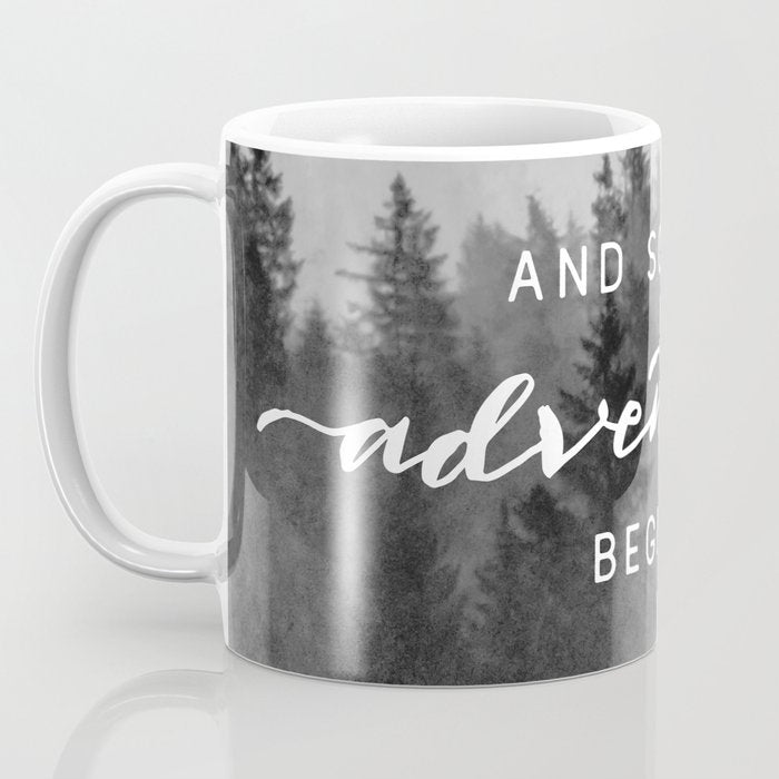 And So The Adventure Begins III Coffee Mug Gallery Image 3