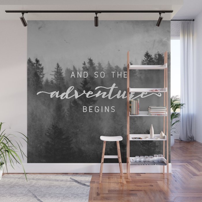 And So The Adventure Begins III Wall Mural Gallery Image 1