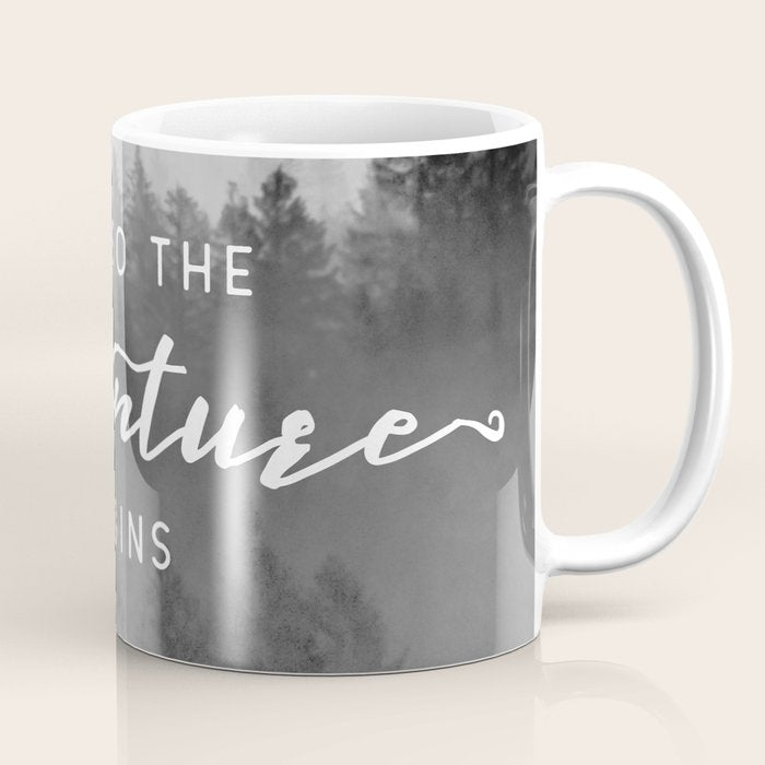 And So The Adventure Begins III Coffee Mug Gallery Image 1