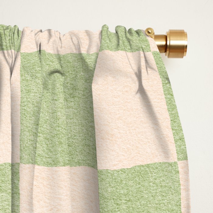 CHECKER - 001 - Sage Window Curtain Gallery Image 2