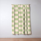 CHECKER - 001 - Sage Window Curtain Gallery Image 3