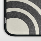 Mid century modern Sun and Rainbow Laptop Sleeve Gallery Image 3