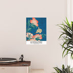 Peonies and Canary by Katsushika Hokusai Poster Gallery Image 2
