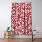 SWIRL - Onion and Almond Window Curtain Gallery Image 5