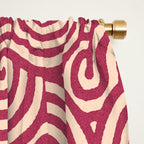 SWIRL - Onion and Almond Window Curtain Gallery Image 2