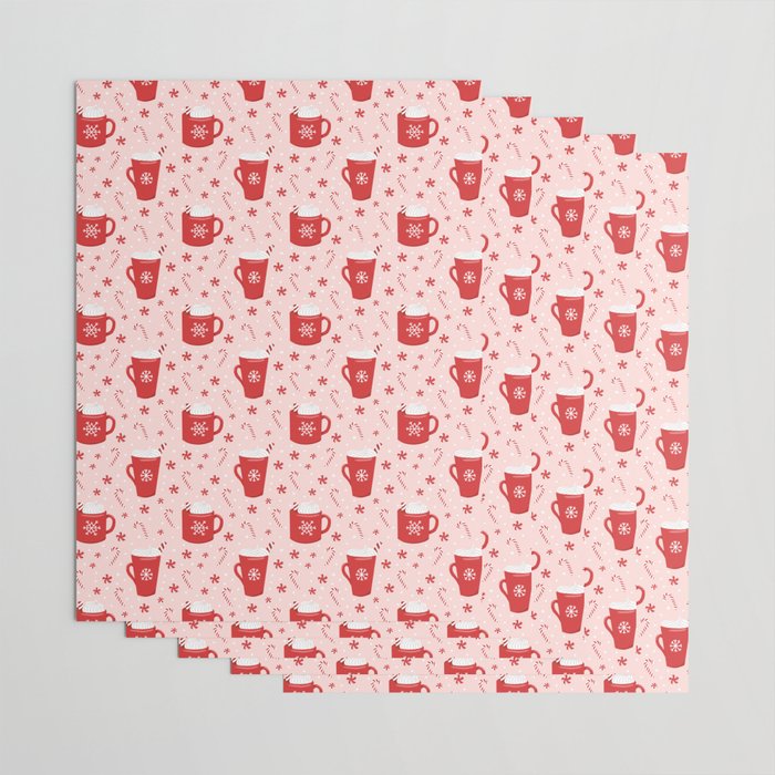 Peppermint Mocha Wrapping Paper Gallery Image 3