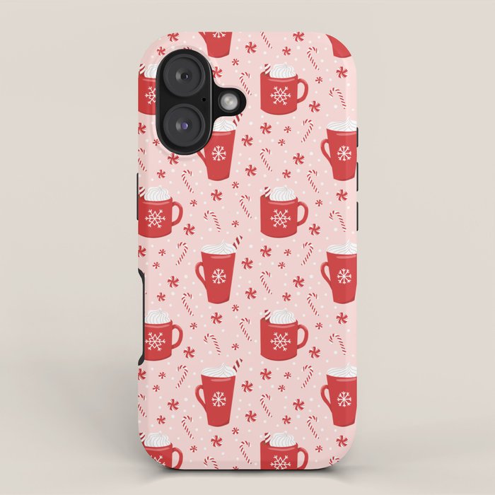 Peppermint Mocha iPhone Case Gallery Image 1
