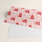 Peppermint Mocha Wrapping Paper Gallery Image 2