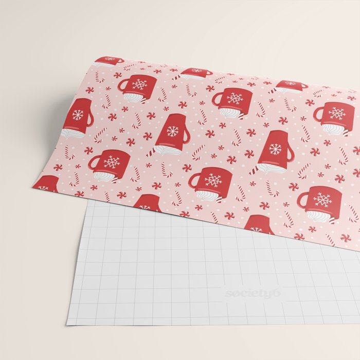 Peppermint Mocha Wrapping Paper Gallery Image 2