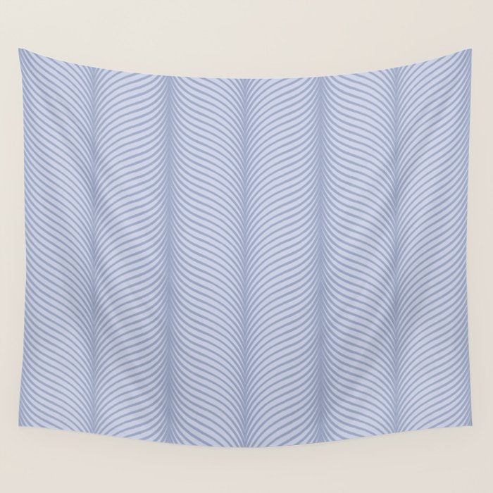 Elysian XI Sky Blue Wall Tapestry Gallery Image 1