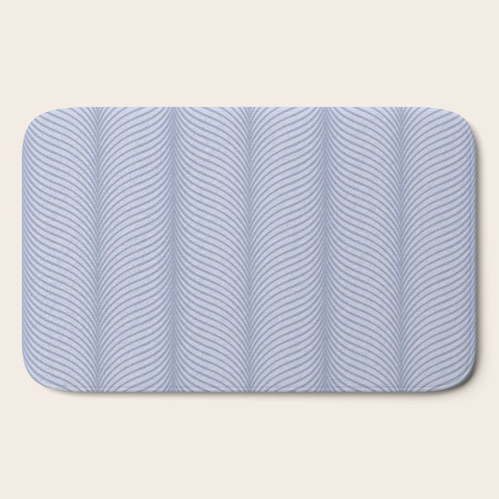Elysian XI Sky Blue Bath Mat Gallery Image 2