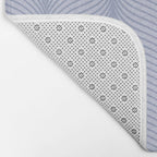 Elysian XI Sky Blue Bath Mat Gallery Image 2