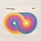 Candy Joyride: 80s Edition Wall Tapestry Gallery Image 4