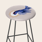 Blue dragon Stool Gallery Image 2