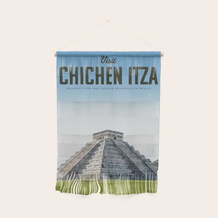 Visit Chichen Itza Wall Hanging Gallery Image 1
