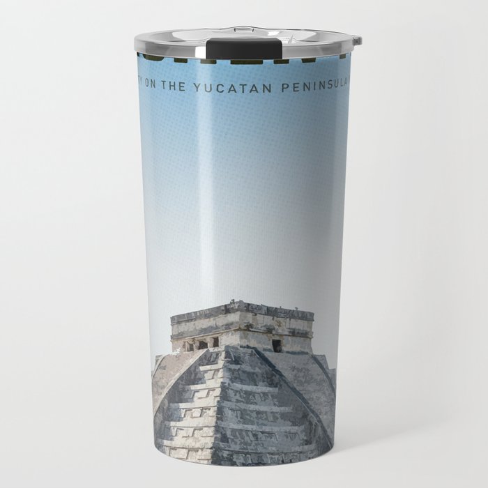 Visit Chichen Itza Travel Mug Gallery Image 1