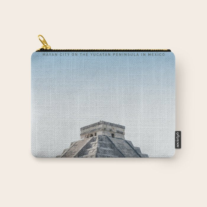 Visit Chichen Itza Carry All Pouch Gallery Image 1
