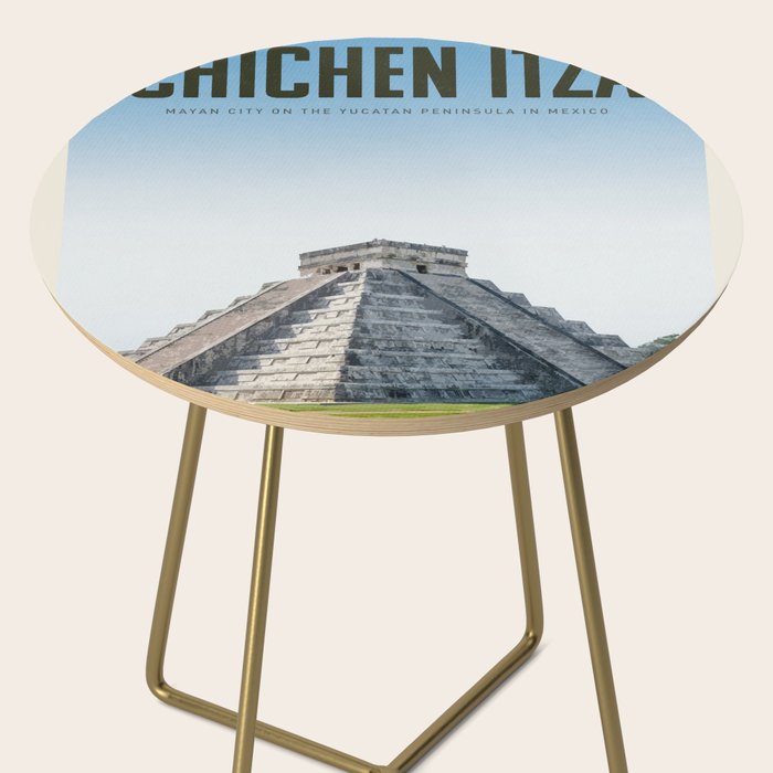 Visit Chichen Itza Side Table Gallery Image 2