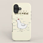 Anatomy of a Chicken iPhone Case Gallery Image 1