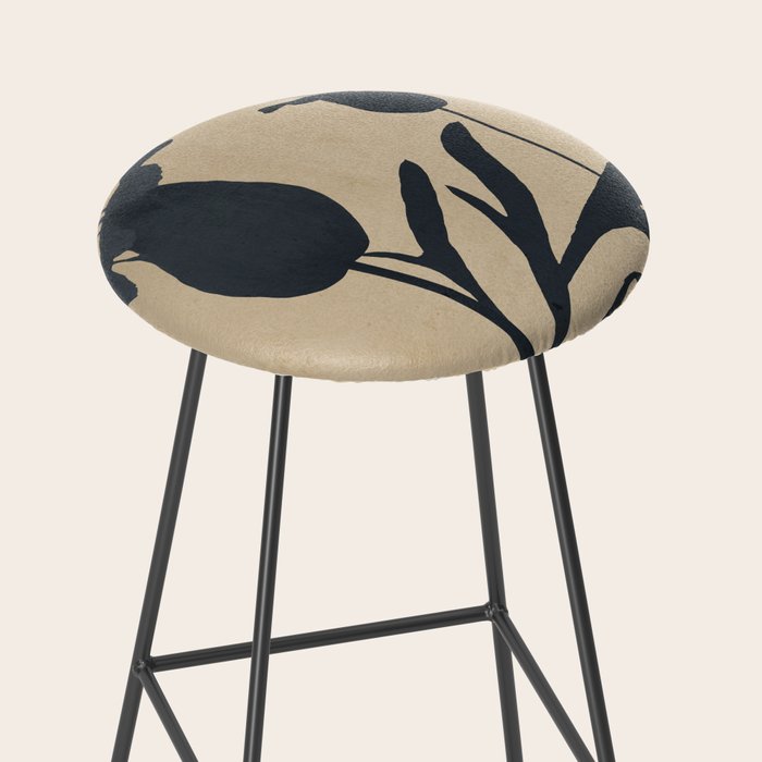Abstract Art /Minimal Plant 93 Stool Gallery Image 2