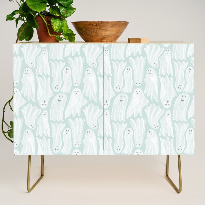Gossamer Ghosts - soft blue Credenza Gallery Image 1