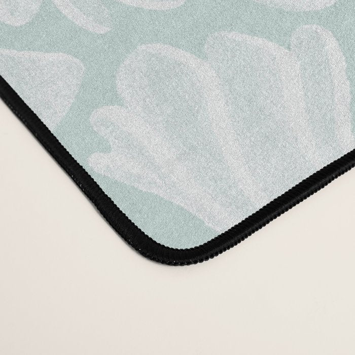 Gossamer Ghosts - soft blue Desk Mat Gallery Image 4