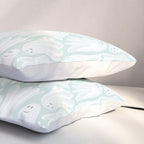 Gossamer Ghosts - soft blue Pillow Sham Gallery Image 3
