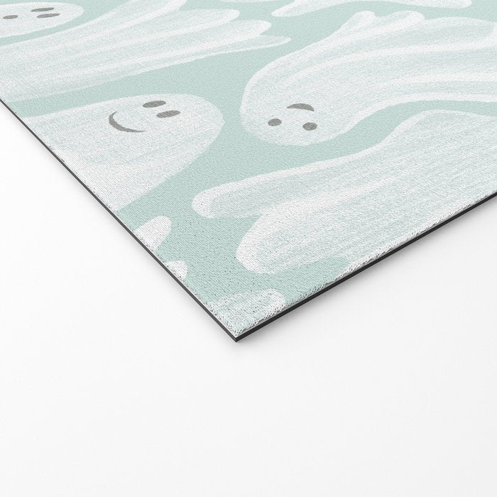Gossamer Ghosts - soft blue Welcome Mat Gallery Image 2