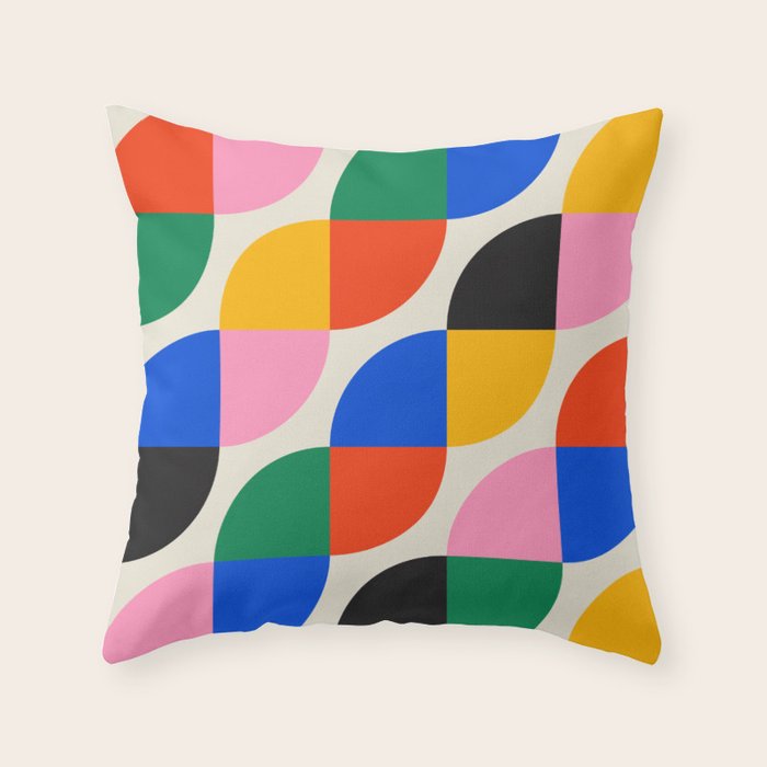 BAUHAUS 04: Exhibition 1923 | Mid Century Series  Throw Pillow Gallery Image 6