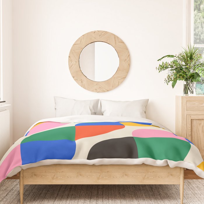 BAUHAUS 04: Exhibition 1923 | Mid Century Series  Duvet Cover Gallery Image 3