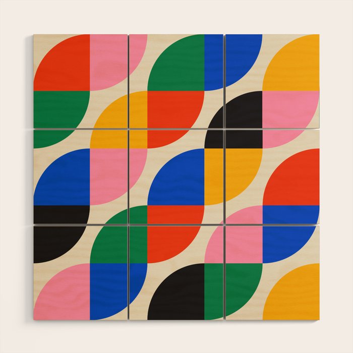 BAUHAUS 04: Exhibition 1923 | Mid Century Series  Wood Wall Art Gallery Image 1