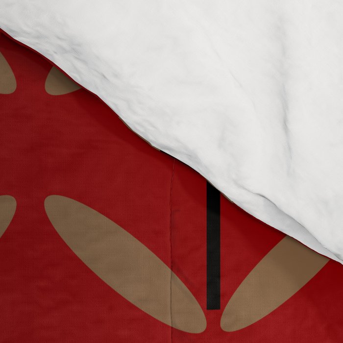 Bella Red Comforter Gallery Image 4