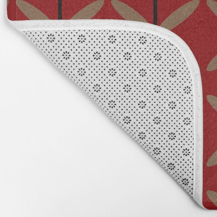Bella Red Bath Mat Gallery Image 2