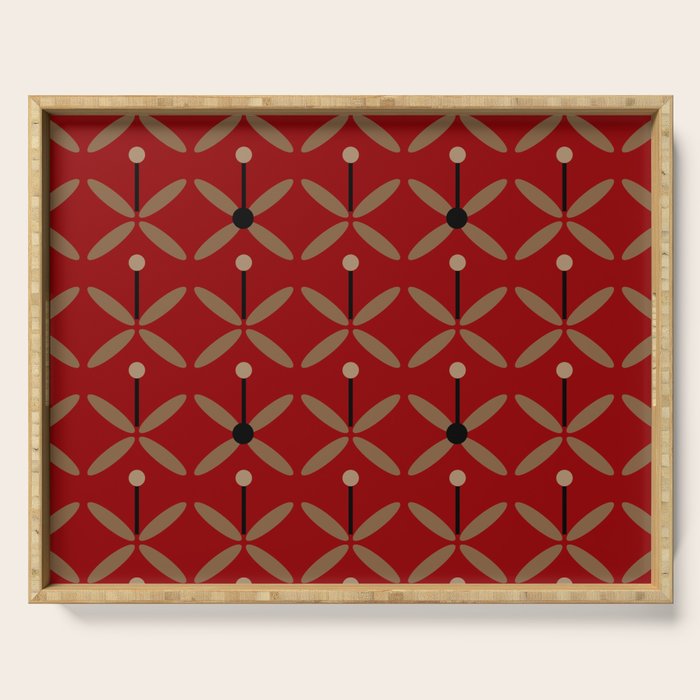 Bella Red Serving Tray Gallery Image 1