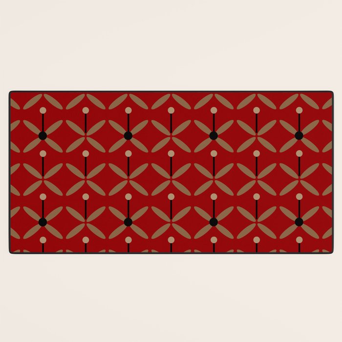 Bella Red Desk Mat Gallery Image 3