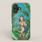 Jane of the Jungle iPhone Case Gallery Image 1