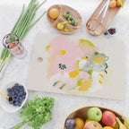 floral abstract spring bouquet 2 Cutting Board Gallery Image 2