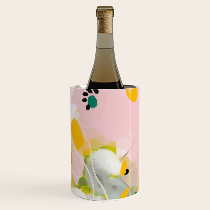 floral abstract spring bouquet 2 Wine Chiller Gallery Image 1