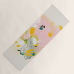 floral abstract spring bouquet 2 Yoga Mat Gallery Image 1