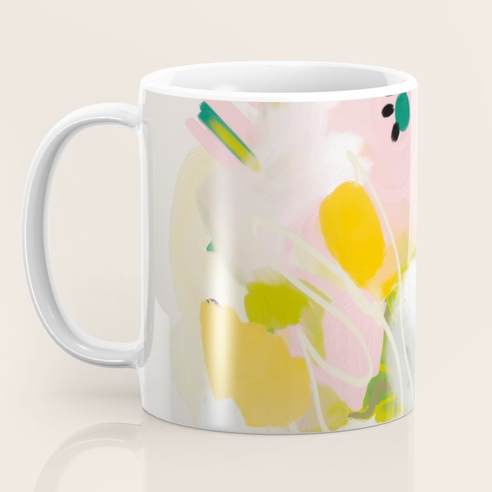 floral abstract spring bouquet 2 Coffee Mug Gallery Image 3