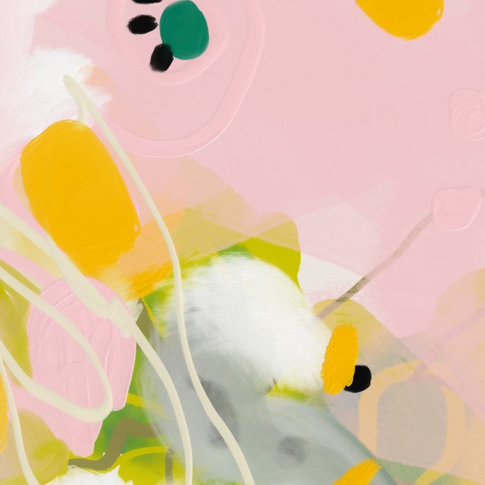 floral abstract spring bouquet 2 Coffee Mug Gallery Image 2