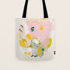 floral abstract spring bouquet 2 Tote Bag Gallery Image 1