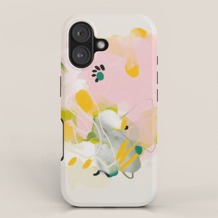 floral abstract spring bouquet 2 iPhone Case Gallery Image 1