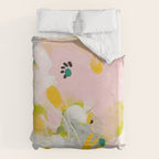 floral abstract spring bouquet 2 Duvet Cover Gallery Image 6